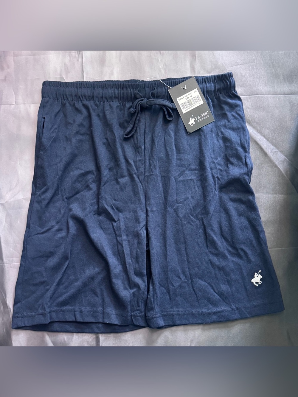❤️Men's Navy Athletic Shorts with Drawcord